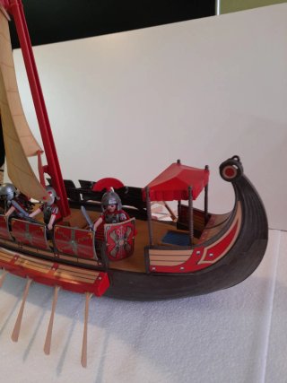 Playmobil Galera Romana con Figuras