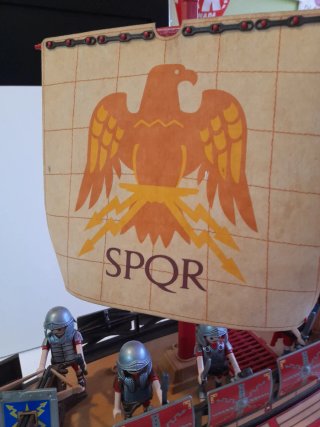 Playmobil Galera Romana con Figuras