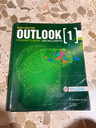 Libro de inglés “Outlook” de 1º de Bachillerato