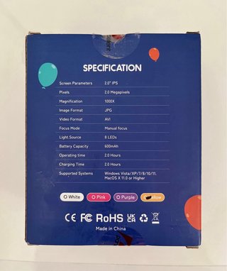 Microscopio para Niños con Pantalla