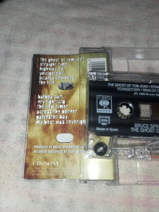 Casete Bruce Springsteen The Ghost of Tom Joad