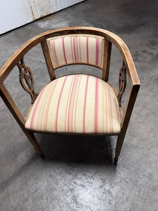 2 Sillones Madera Tapizados