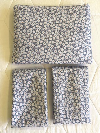 Funda Nórdica y 2 Fundas Almohada Flores