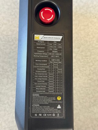 Cargador EV Estación RFID