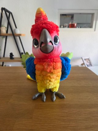 Peluche loro interactivo
