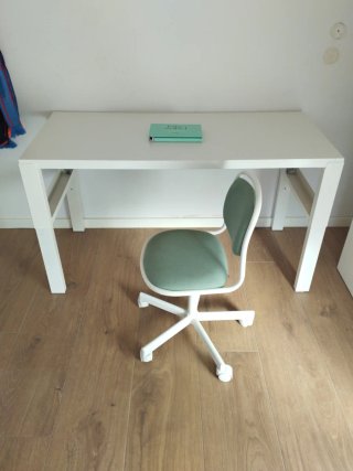 Escritorio Ikea PHAL Blanco + Silla orfjall