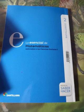 Lo esencial d matemáticas aplicdas a ls cc socials
