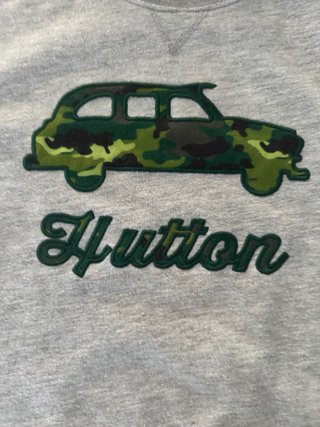 Sudadera Hutton Gris Talla M