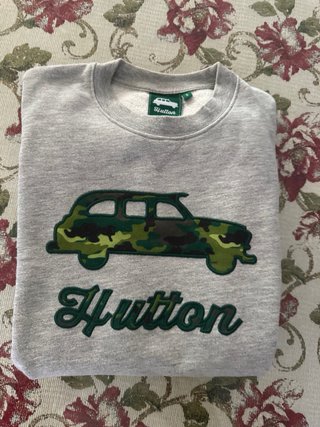 Sudadera Hutton Gris Talla M