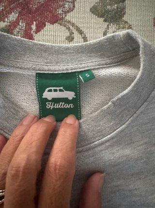 Sudadera Hutton Gris Talla M