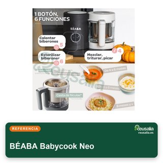 BÉABA Babycook Neo 1250ml negro 6 en 1