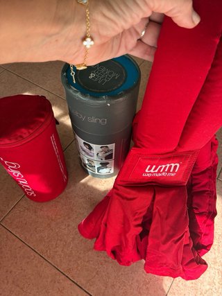 Portabebés Soohu Sling UMM Rojo