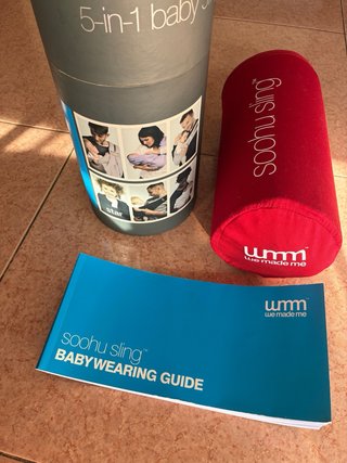 Portabebés Soohu Sling UMM Rojo