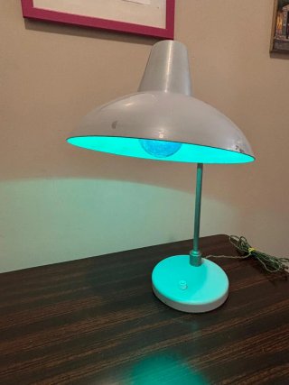 Lampada da scrivania metallo