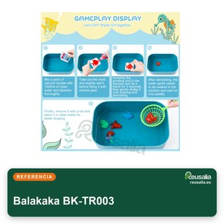 Balakaka juguete gel agua colores DIY