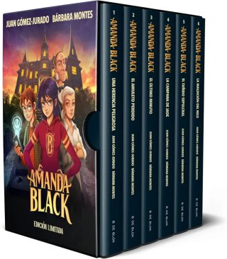 Lote seis libros de Amanda Black, el superventa