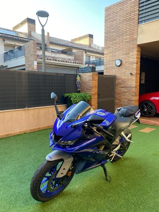Yamaha YZF R125 Azul/Gris
