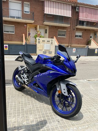 Yamaha YZF R125 Azul/Gris