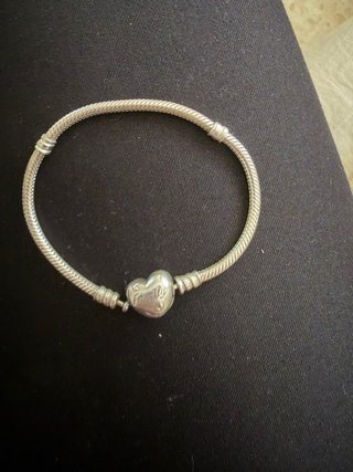 Pulsera Pandora Corazón Family Plata