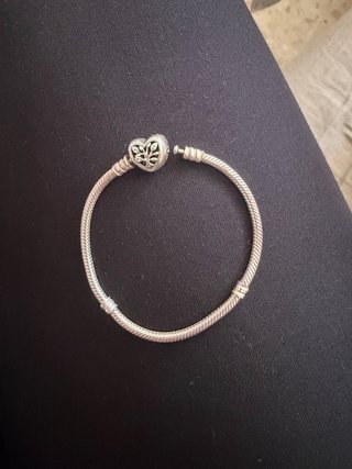 Pulsera Pandora Corazón Family Plata