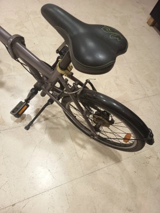 Bicicleta plegable Decathlon