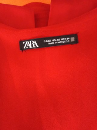 Blusa Zara fluida
