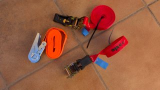 Cintas de amarre con trinquete