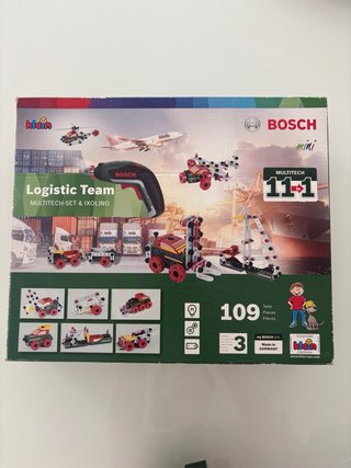 Juego Construcción + Caja Herramientas Bosch