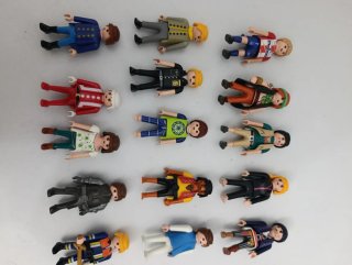 15 Figuras Playmobil Variadas