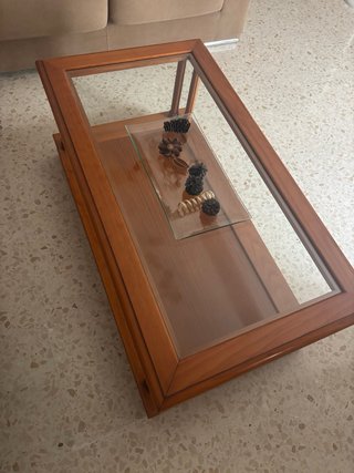 Mueble de salón completo madera maciza