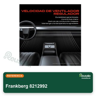 Frankberg regulador ventilador interior 8212992