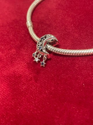 Colgante Luna y Estrellas
