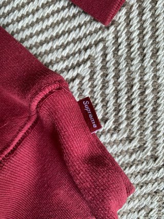 Sudadera Supreme Roja Talla M