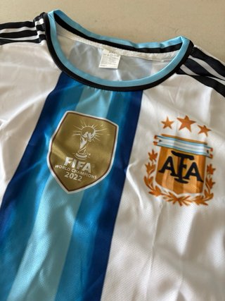 Camiseta AFA Fútbol Diseño Floral las dos camiseta