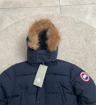 Canada Goose Giubbotto Invernale Blu Taglia S