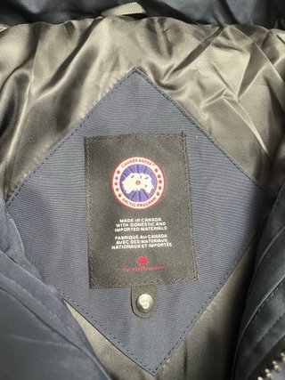 Canada Goose Giubbotto Invernale Blu Taglia S