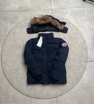 Canada Goose Giubbotto Invernale Blu Taglia S
