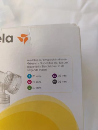 Embudo sacaleches Medela Talla S 21mm