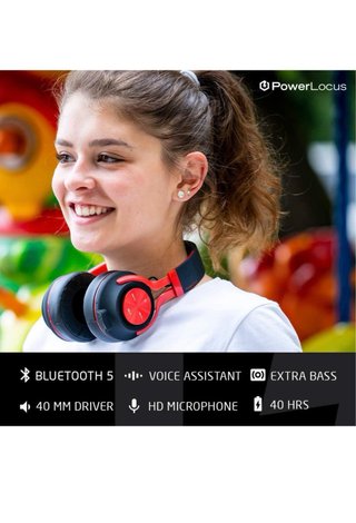 Auriculares Bluetooth PowerLocus Negros