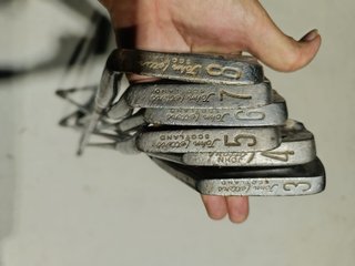 Palos de Golf John Letters y Slazenger. UD o Juego