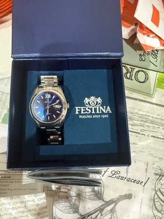 Reloj Festina EsferaAzul Acero Inoxidable F20603/3