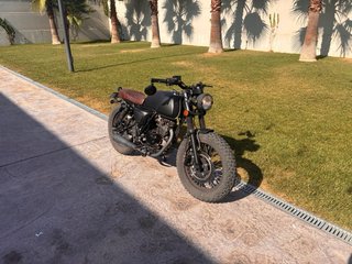 Mutt Akita 125cc Negra y Marrón