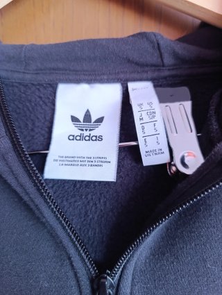 Sudadera Adidas Hombre Azul y Negra