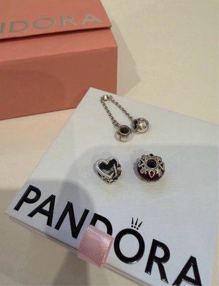 Pulsera Pandora Clásica Corazón Dorado