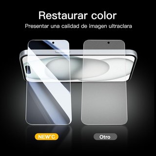 3x Protector Pantalla Privacidad iPhone 16/15
