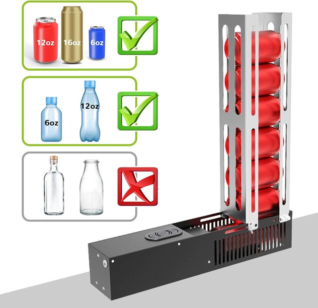Trita Lata Automatico per Alluminio