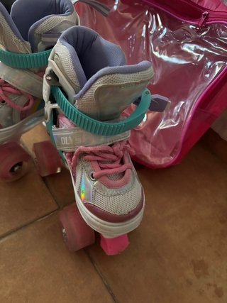 Patines de niña 4 ruedas