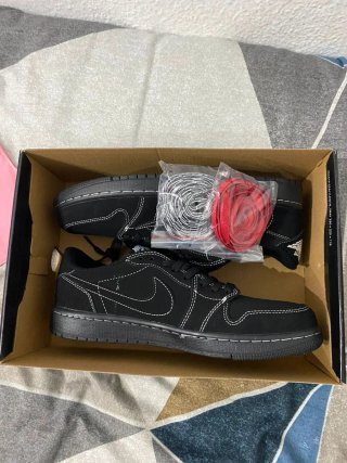 Jordan 1 Retro Low OG SP Travis Scott Black Talla