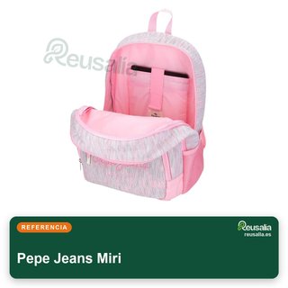 Pepe Jeans Miri mochila escolar rosa