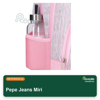 Pepe Jeans Miri mochila escolar rosa